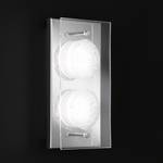 LED-wandlamp Namur kunststof / ijzer - 2 lichtbronnen