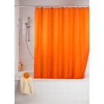 Rideau de douche Uni Fibres synthétiques - Orange