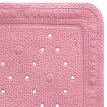 Tapis de douche antidérapant Baveno Matière plastique - Rose foncé