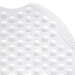 Tapis de douche antidérapant Sicure Matière plastique - Blanc