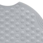 Tapis de douche antidérapant Sicure Matière plastique - Gris