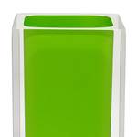 Zahnputzbecher Cube Kunststoff - Grün