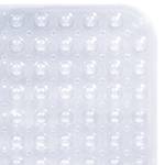 Tapis de douche antidérapant Christallo Matière plastique - Transparent