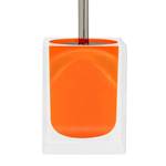 Brosse WC Cube Matière plastique - Orange