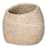 Zahnputzbecher Stone Keramik - Beige