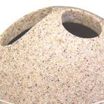 Zahnbürstenbecher Stone Keramik - Beige
