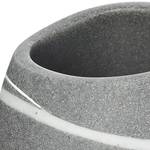 Zahnputzbecher Stone Keramik - Grau