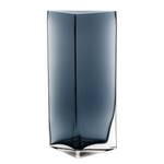 Vase Centro II Verre cristallin - Ardoise - Hauteur : 34 cm