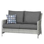 Gardensofa Soria I (2- Sitzer) Silber - Metall - 149 x 87 x 88 cm