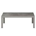 Loungetisch Belia III Silber - Metall - 120 x 69 x 48 cm