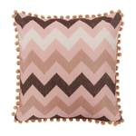 Housse de coussin Zadi Tissu - Rose vif