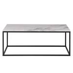 Table basse Tucano Imitation marbre blanc