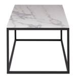 Table basse Tucano Imitation marbre blanc