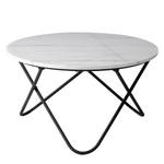 Table basse Mido II Blanc / Noir