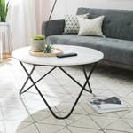 Table basse Mido II Blanc / Noir