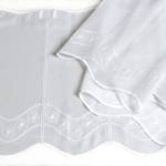 Rideau Hinrika Blanc - Textile - 142 x 45 cm