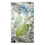 Tapis de bain Gleize Vinyle - Vert / Blanc - 70 x 180 cm