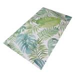 Tapis de bain Gleize Vinyle - Vert / Blanc - 70 x 180 cm