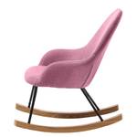 Rocking chair enfant Bonneux Tissu - Rose - Rose