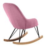 Rocking chair enfant Bonneux Tissu - Rose - Rose