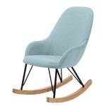 Rocking chair enfant Bonneux Tissu - Bleu pastel - Bleu pastel