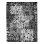 Tapis Cunco Tissu - Gris / Noir - 133 x 190 cm
