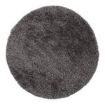 Tapis Sora Fibres synthétiques - Gris platine - Diamètre : 100 cm