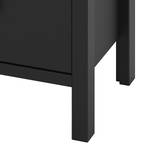 Commode Tromsö I Noir - Largeur : 154 cm