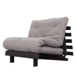 Fauteuil convertible Roots 90 I Coton - Gris - Noir