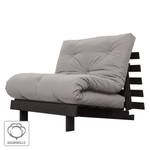 Fauteuil convertible Roots 90 I Coton - Gris - Noir