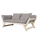 Schlafsofa Bebop Baumwolle - Grau - Beige