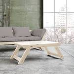 Schlafsofa Bebop Baumwolle - Grau - Beige