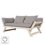 Schlafsofa Bebop Baumwolle - Grau - Beige