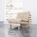 Fauteuil convertible Roots 90 I Coton - Beige - Beige