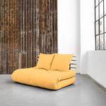 Schlafsofa Shin Sano Baumwolle - Safrangelb - Beige