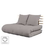 Schlafsofa Shin Sano Baumwolle - Grau - Beige