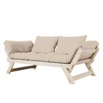 Schlafsofa Bebop Baumwolle - Beige - Beige