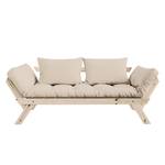 Schlafsofa Bebop Baumwolle - Beige - Beige