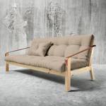 Schlafsofa Poetry Webstoff - Beige - Beige