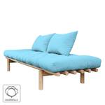 Schlafsofa Pace Webstoff - Aqua - Beige