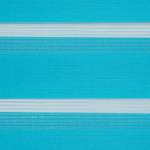 Duo-rolgordijn Piasek IV geweven stof - blauw - 90 x 150 cm