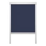 Store velux plissé Skylight Tissu - Bleu - 61 x 116 cm