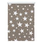 Store enrouleur Priboi II Tissu - Gris / Blanc - 100 x 180 cm