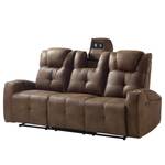 Relaxsofa Kobrasol (3-Sitzer) Microfaser - Nougat