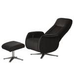 Fauteuil de relaxation Allansford Microfibre - Noir