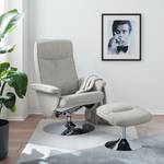 Relaxfauteuil Selfors II Vlakweefsel - Lichtgrijs