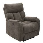 Fauteuil TV Jumet Microfibre - Gris foncé