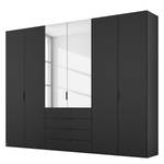 Falttürenschrank SKØP Schwarz - Schwarz - 270 x 222 cm - 4