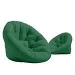 Slaapfauteuil Nido Geweven stof - Groen