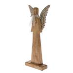 Décoration ange en bois II Manguier - Doré - Hauteur : 44 cm